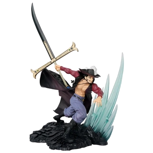 Mô hinh Mihawk trạng thái chiến đấu . Cao 33cm , nặng 690gram - No Box - B - 5